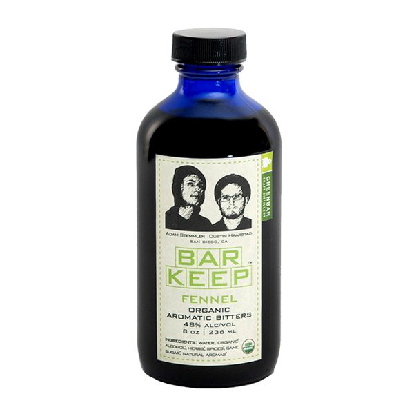 Bar Keep Fennel Bitters from Greenbar Distillery 8oz
Bottle