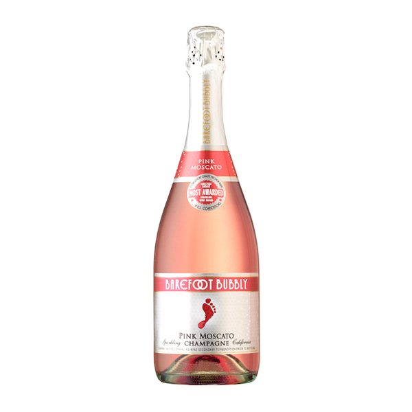 Barefoot Bubbly Pink Moscato Champagne 750mlBottle
