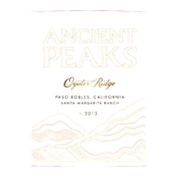 Ancient Peaks Oyster Ridge Red 2013 750ml
Bottle